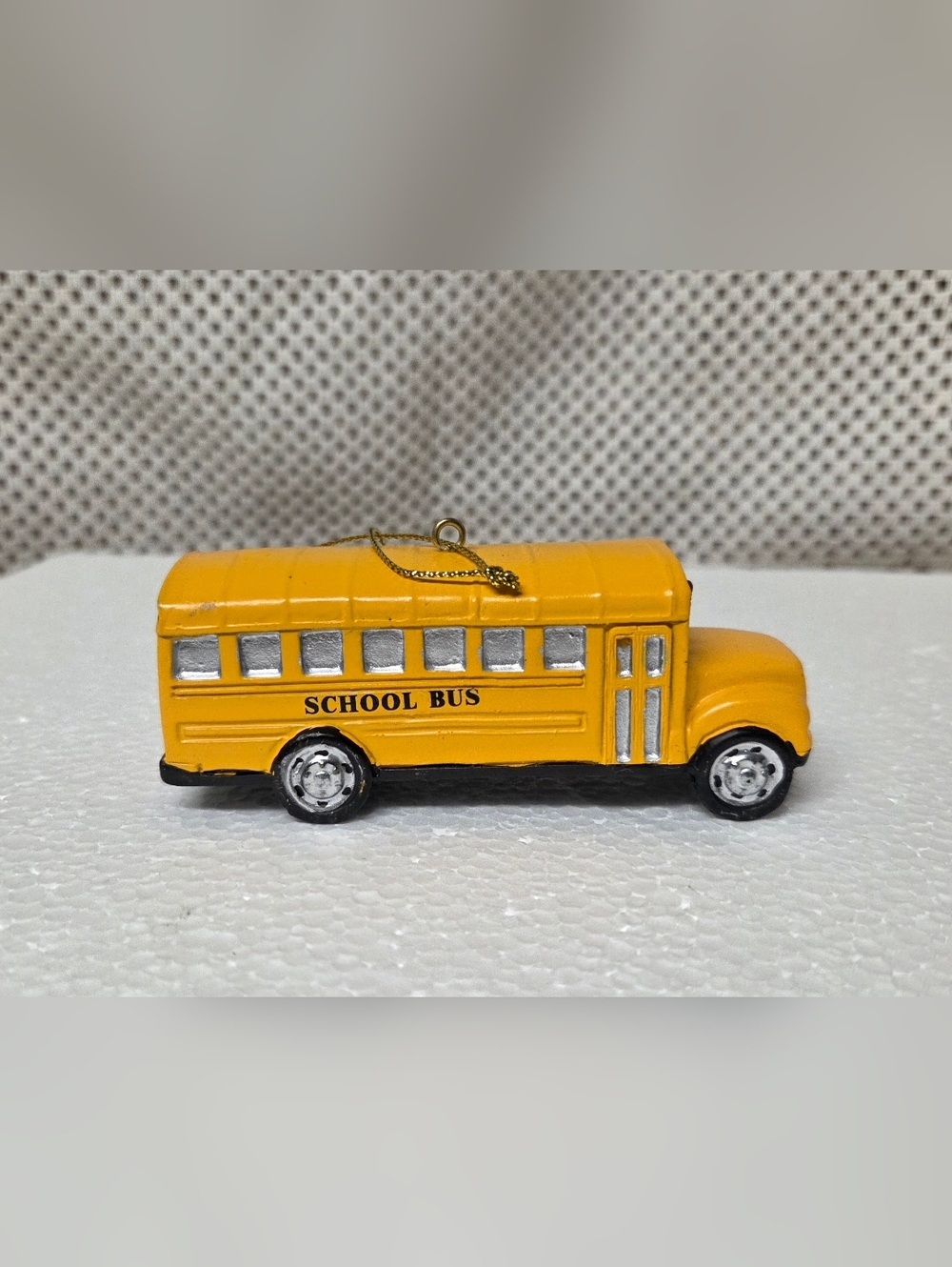 Yellow School Bus Ornament